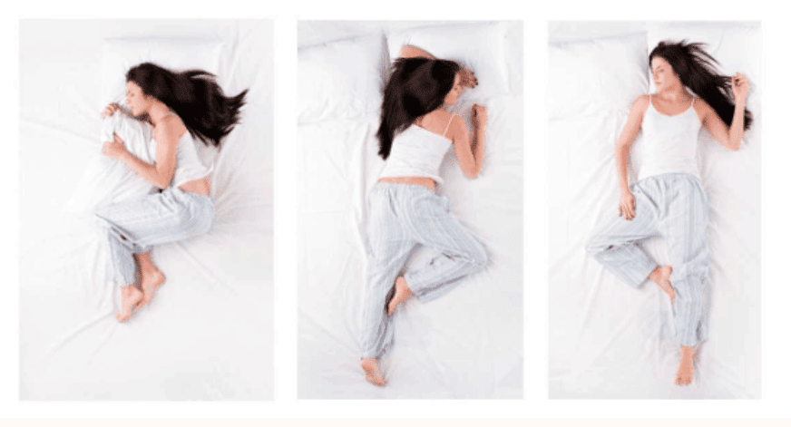 Emma pillow sleeping positions